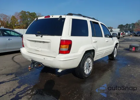 2002 Jeep Grand Cherokee Limited из США, поврежденный, VIN 1J4GX58N72C203308